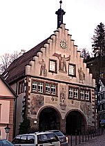 Das Rathaus von Schiltach